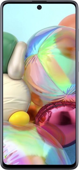Смартфон Samsung Galaxy A71 128 Гб серебристый