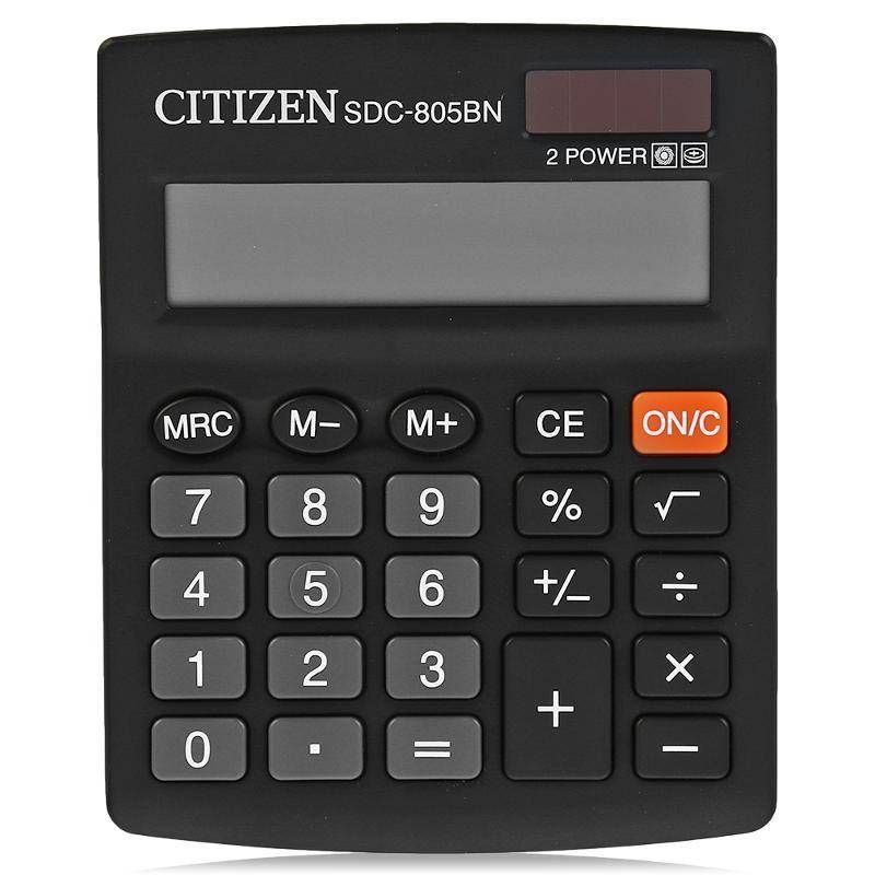 Citizen calculator. Калькулятор Citizen SDC-805bn. Калькулятор SDC-805. Микрокалькулятор Citizen. Калькулятор Ситизен SDC.