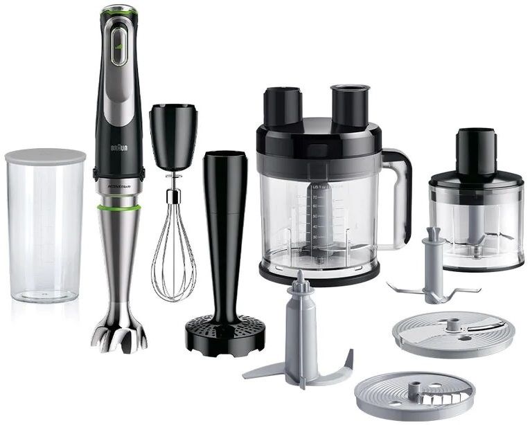 Блендер погружной Braun MQ 9187X MultiQuick 9 черный