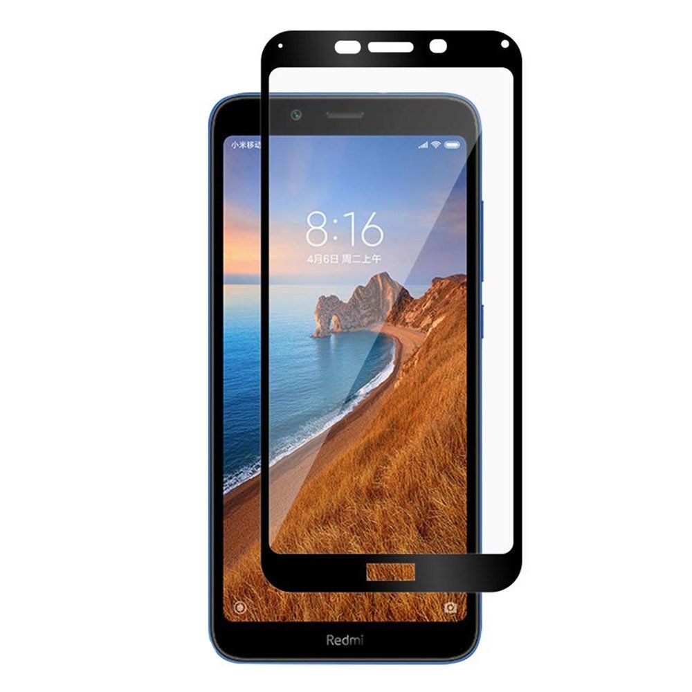 Стекло защитное LuxCase для Xiaomi Redmi 7A (2.5D FG Черная Рамка) - купить  в 05.RU, цены, отзывы