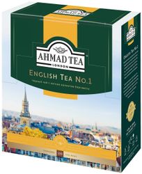 Чай черный №1 100 пакетов Ahmad Tea