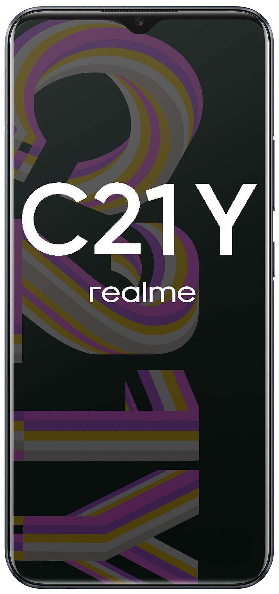 Смартфон Realme C21Y 32 Гб черный