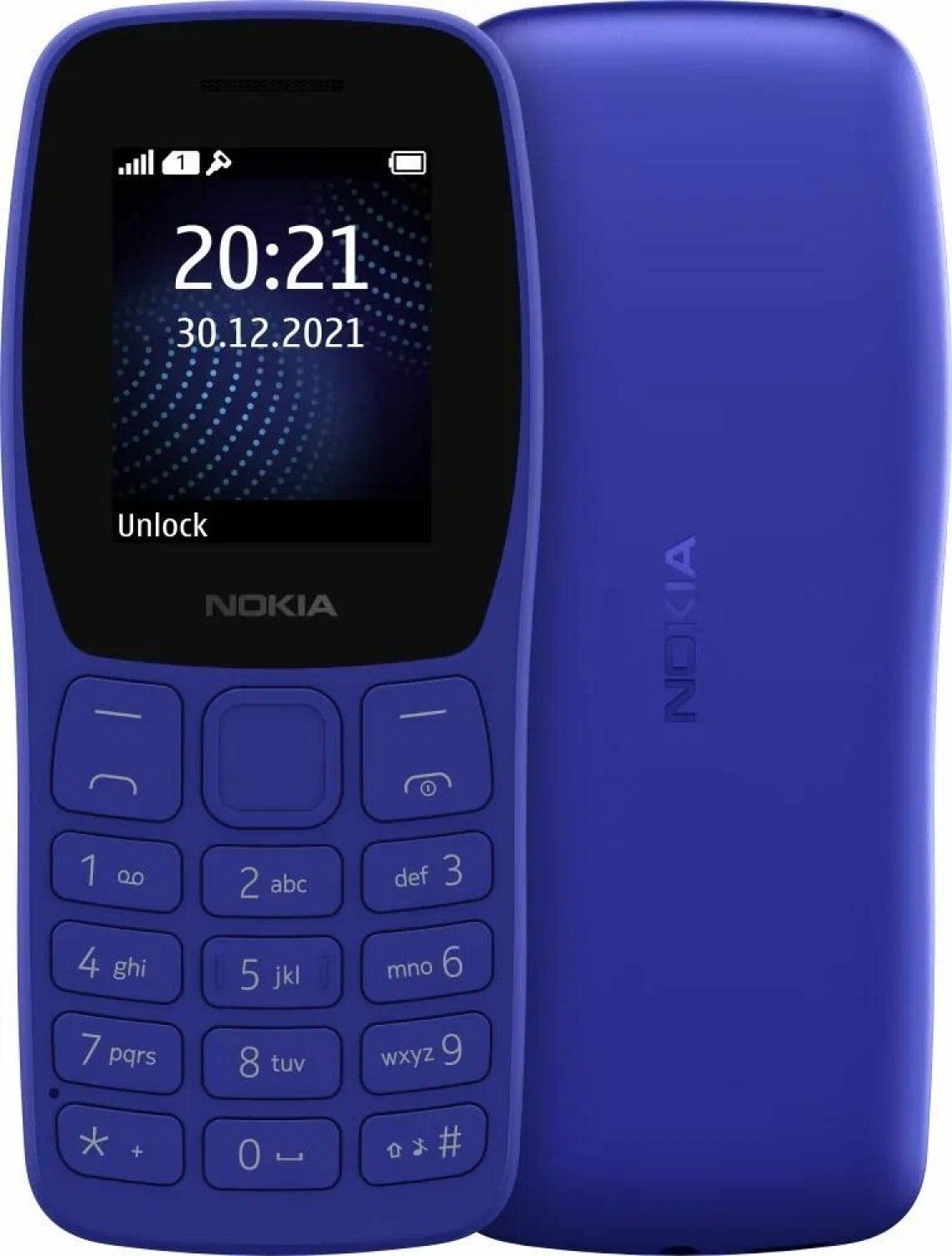 Сотовый телефон Nokia 105 DS (2019, без ЗУ) синий - купить в 05.RU, цены,  отзывы