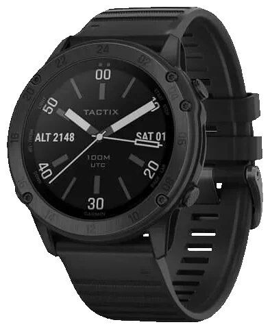 Смарт-часы Garmin Tactix Delta Sapphire Edition черный