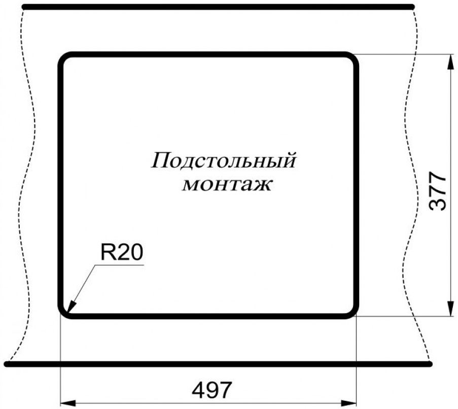 Мойка Milacio MC.77083 кварцевый композит