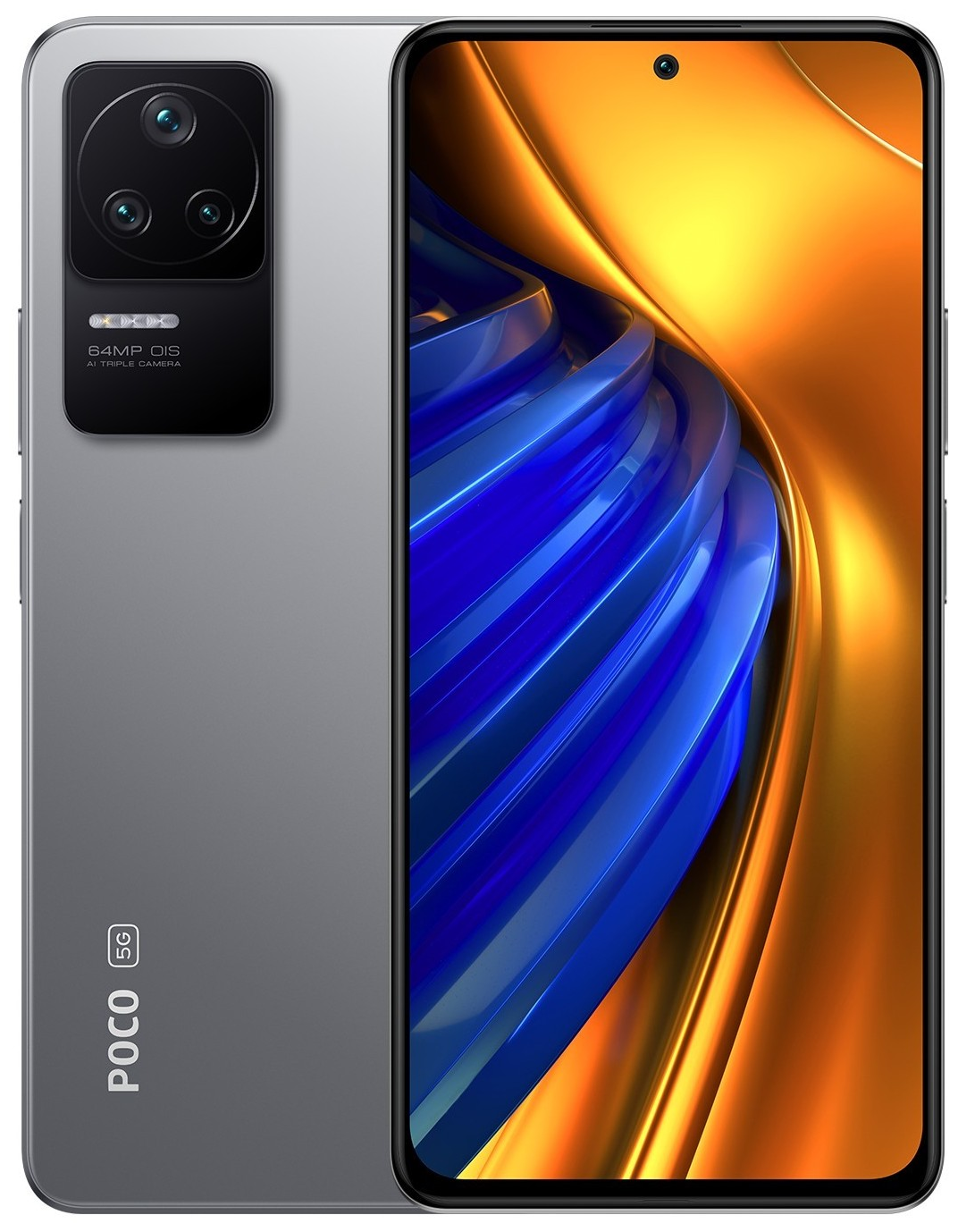 Смартфон POCO F4 256 Гб серебристый