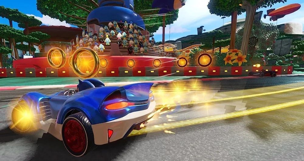 Игра для PlayStation 4 Team Sonic Racing