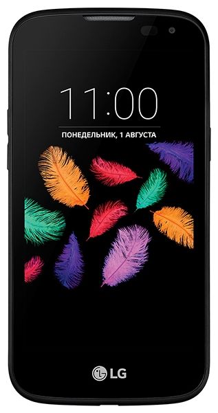 Смартфон LG K3 LTE K100ds 8Gb индиго моноблок 3G 4G 2Sim 4.5" 480x854 Android 6.0 5Mpix 802.11bgn BT GPS GSM900, 1800 GSM1900 MP3 microSD max32Gb