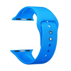 Силиконовый ремешок для Apple Watch 42/44 mm LYAMBDA ALTAIR DS-APS08-44-BL Blue 