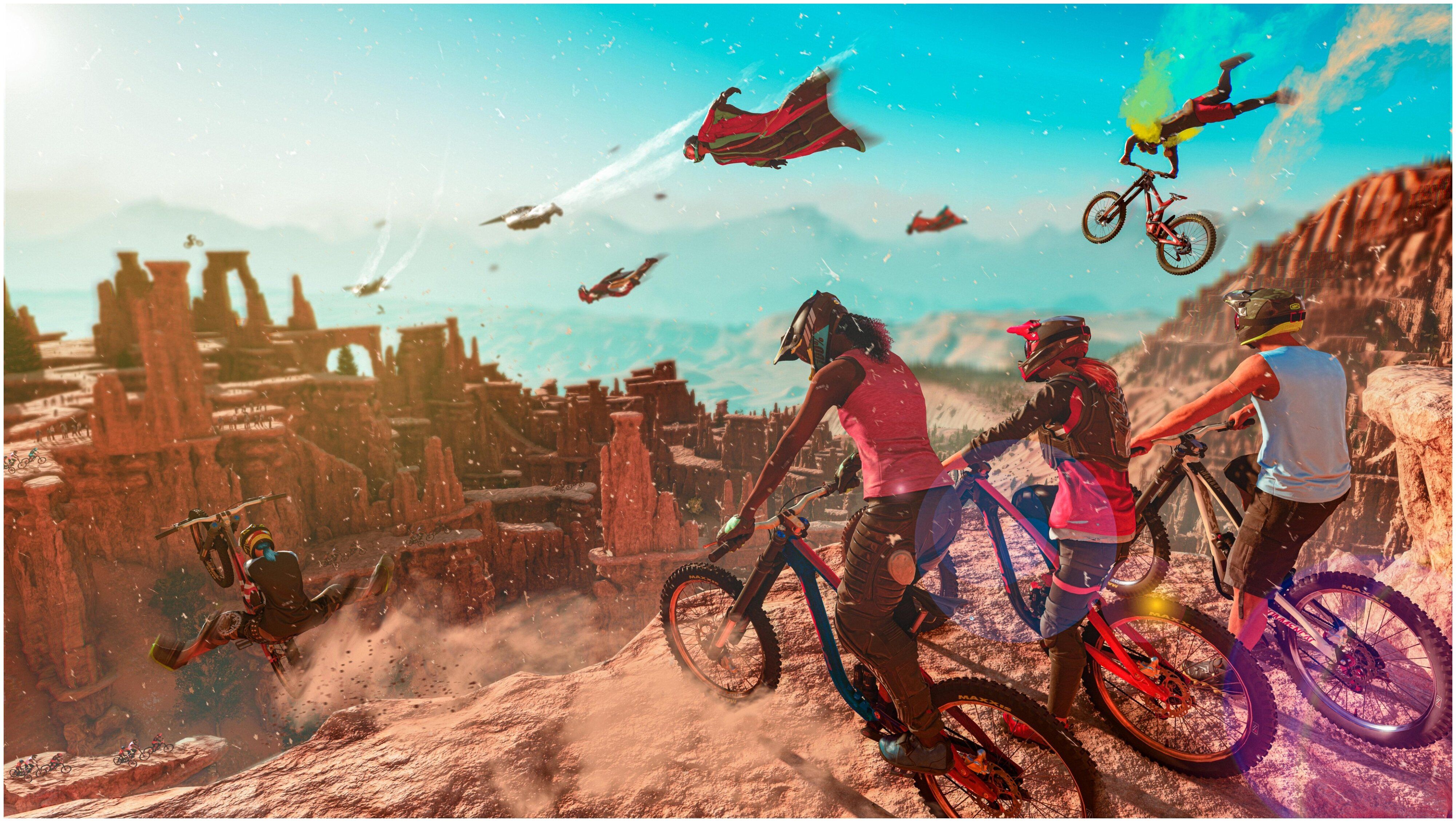 Raiders republic. Riders Republic игра. Riders Republic ps5. Riders Republic ps4. Riders Republic Freeride Edition.