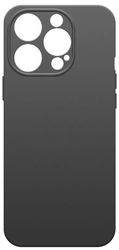 Чехол накладка Borasco Microfiber Case для Apple iPhone 15 Pro Max черный