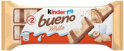 Батончик в белом шоколаде Bueno 39гр Kinder