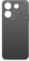 Чехол накладка Borasco Silicone Case для Tecno Camon 20 Premier черный