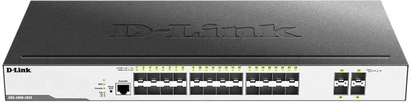 Коммутатор (switch) D-link DGS-3000-28XS