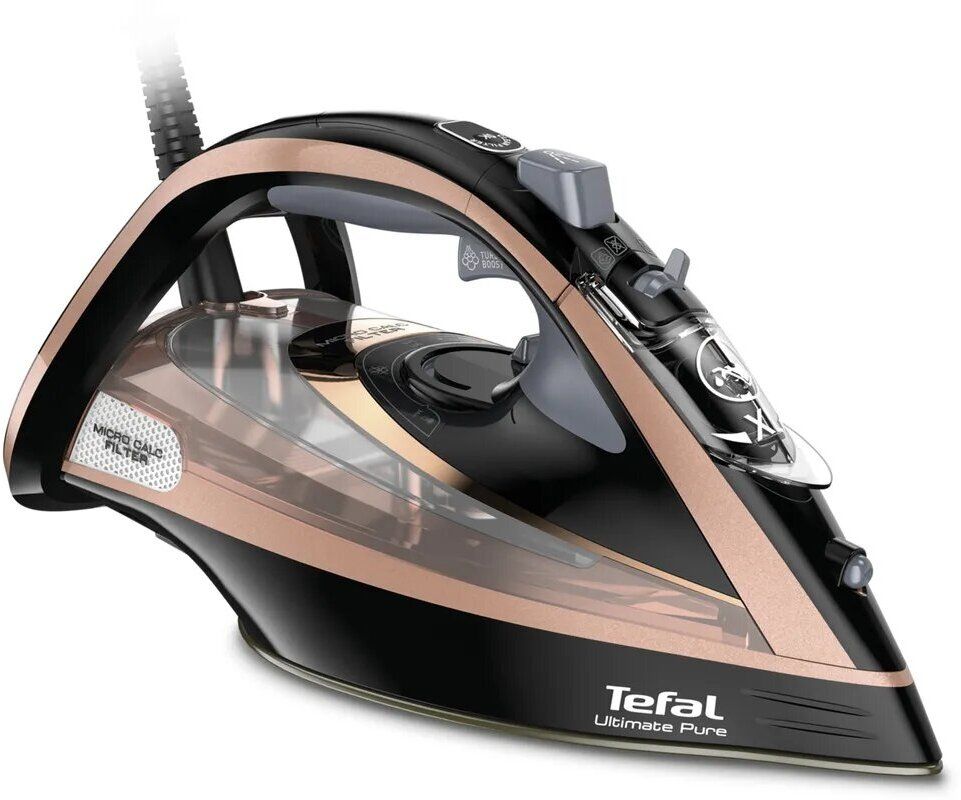 Tefal fv9865 Ultimate Pure. Утюг Tefal FV 9845. Утюг Tefal Ultimate Pure fv9845e0 3200 Вт розовое золото. Tefal fv9837e0.