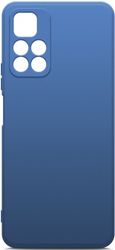 Чехол накладка Borasco Microfiber Case для POCO M4 Pro синий