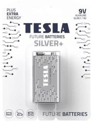 Батарейка TESLA BATTERIES SILVER 6LR61 (1 шт)