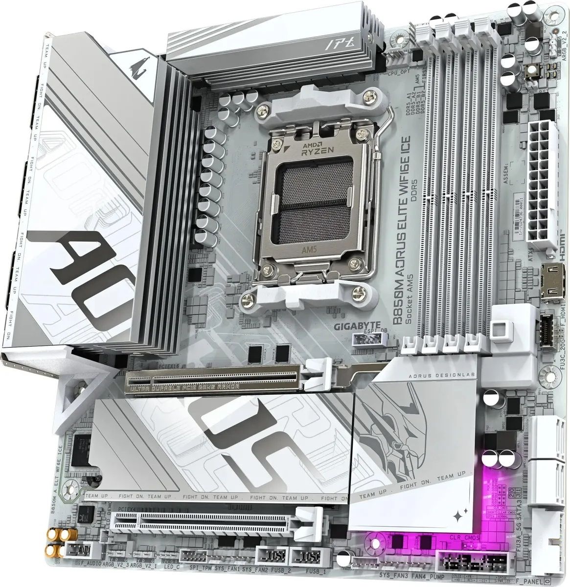 Материнская плата GIGABYTE B850M A ELT WF6E ICE