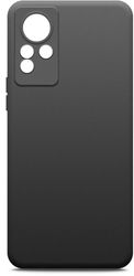 Чехол накладка Borasco Silicone Case для Infinix Note 11 черный