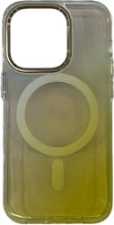 Чехол накладка Keephone Glitzy для Apple iPhone 14 Pro Max золотистый