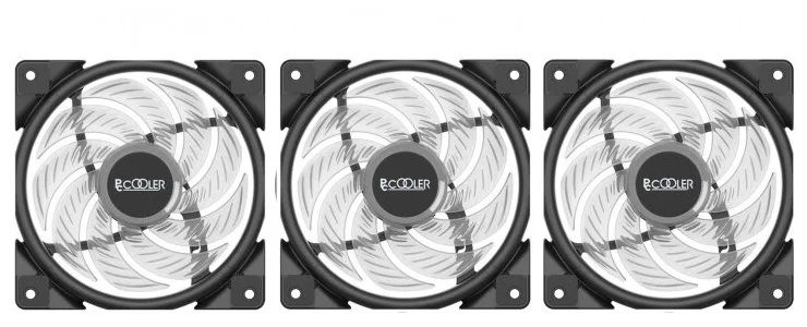 Вентилятор для корпуса PCCooler HALO FRGB KIT