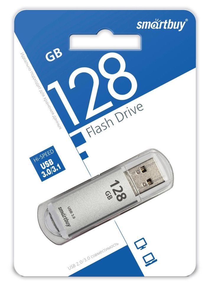 Флэш-накопитель SmartBuy V-Cut (SB128GBVC-S3) 128 Гб