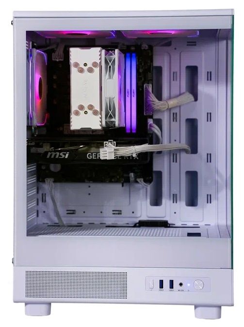 Компьютер для игр на высоких настройках на базе CPU Intel Core i5-14400F + NVIDIA GeForce RTX 4060