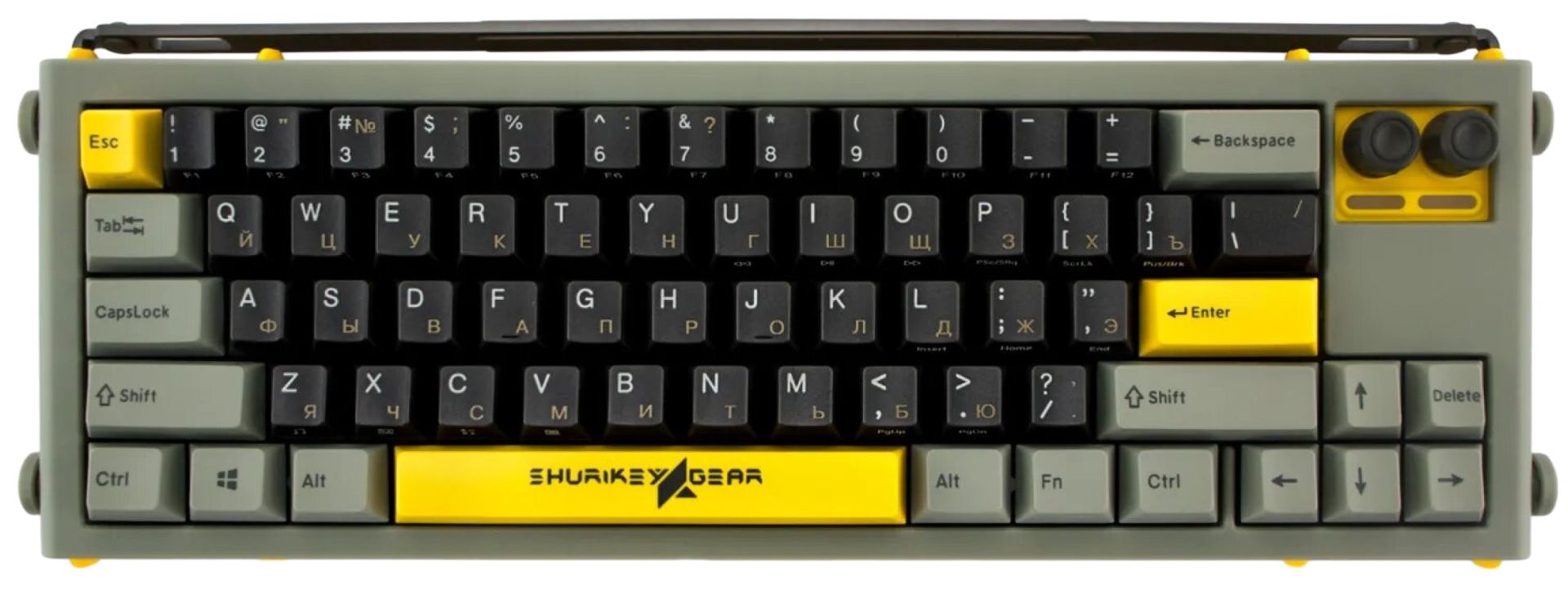Клавиатура беспроводная/проводная Varmilo Shurikey Hanzo 001 EC Sakura V2 серый