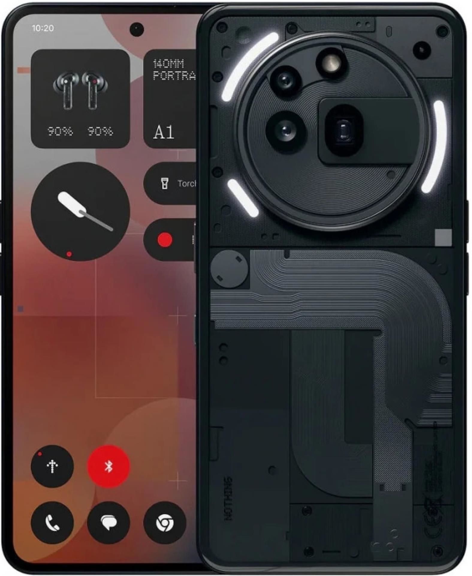 Смартфон Nothing Phone (3a) Pro 12 Гб/256 Гб черный