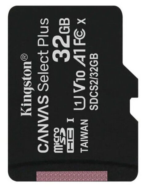 Карта памяти Kingston microSDHC Memory Card 32Gb 32 Гб