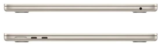 Ноутбук Apple MacBook Air M2 16/256Gb (MC7W4) Starlight