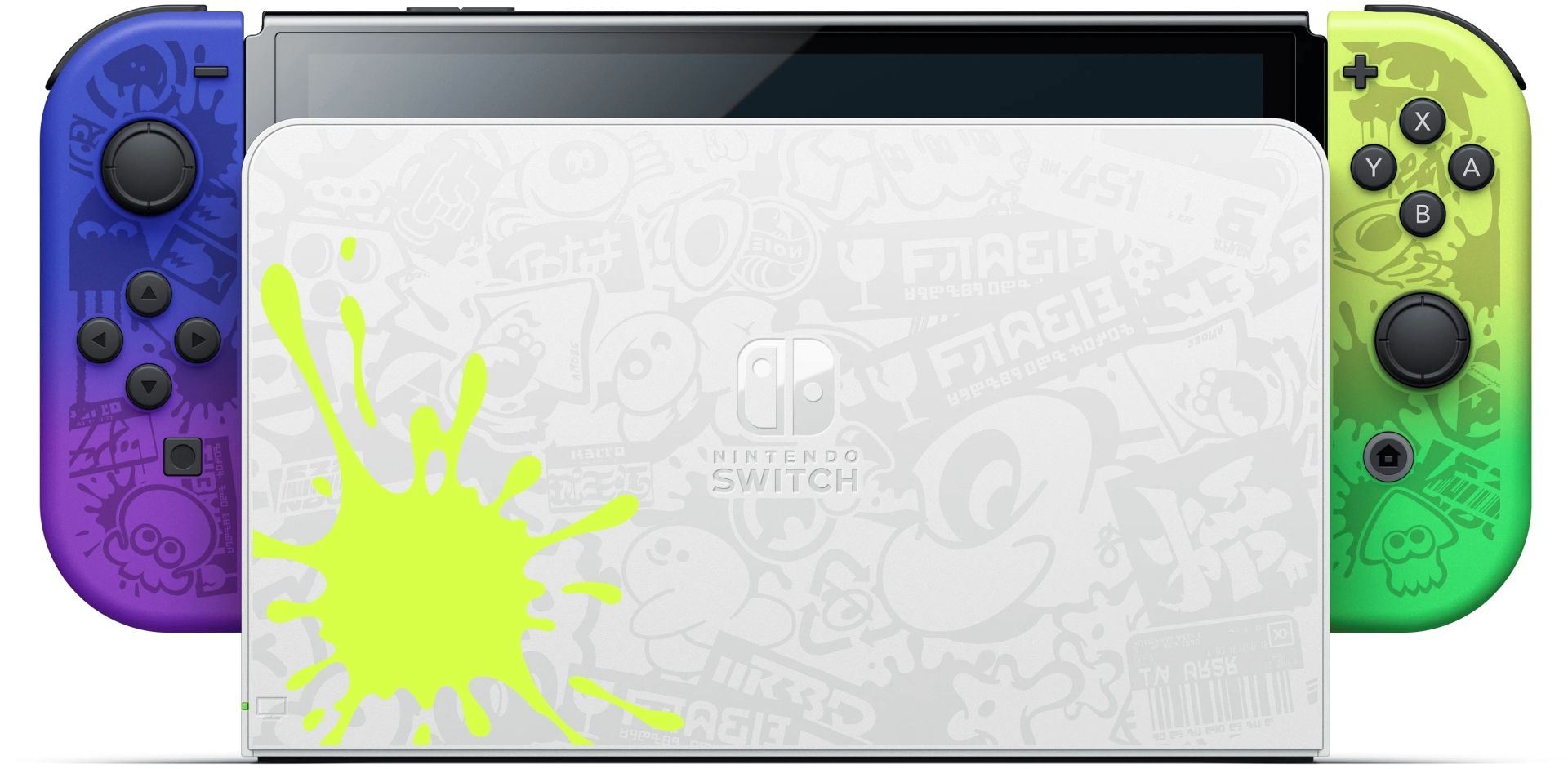 Игровая приставка Nintendo Switch OLED Splatoon