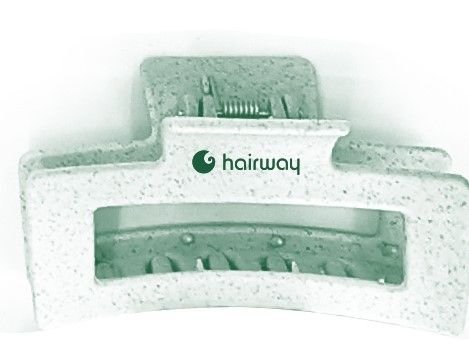 Зажим Hairway Ecoline 85 мм мятный