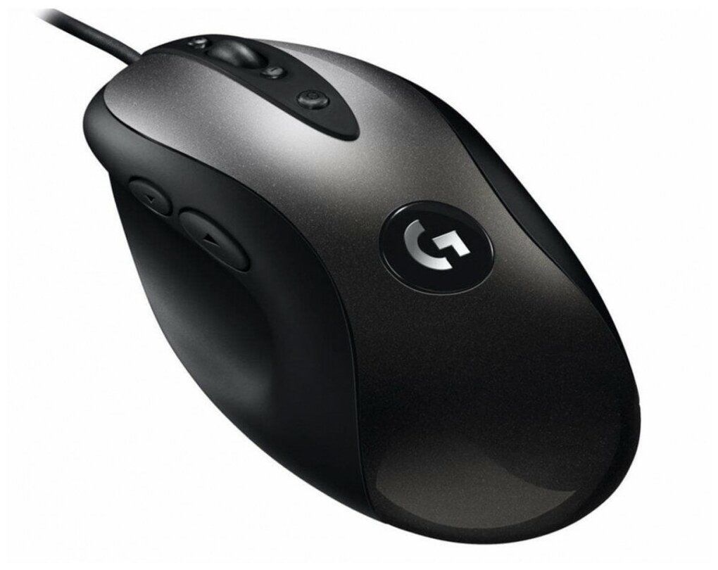 Мышь проводная Logitech MX518 черный