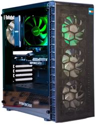 Компьютер для игр на средних настройках на базе CPU Intel Core i3-14100F + NVIDIA GeForce RTX 4060