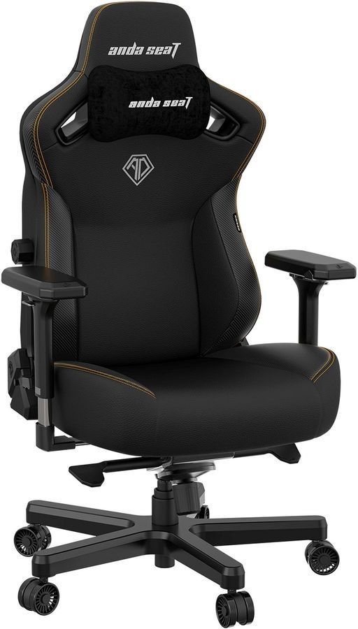 Кресло игровое AndaSeat Kaiser 3 (AD12YDC-L-01-B-PVC) черный