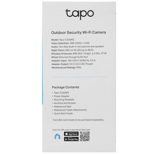 Tp link tapo c320ws