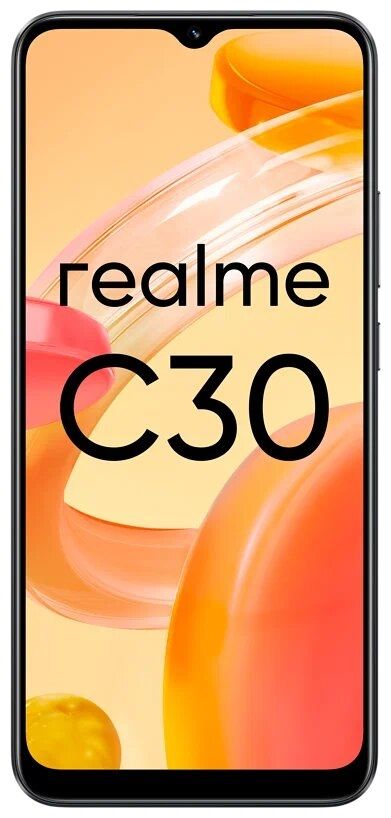Смартфон Realme C30 64 Гб черный