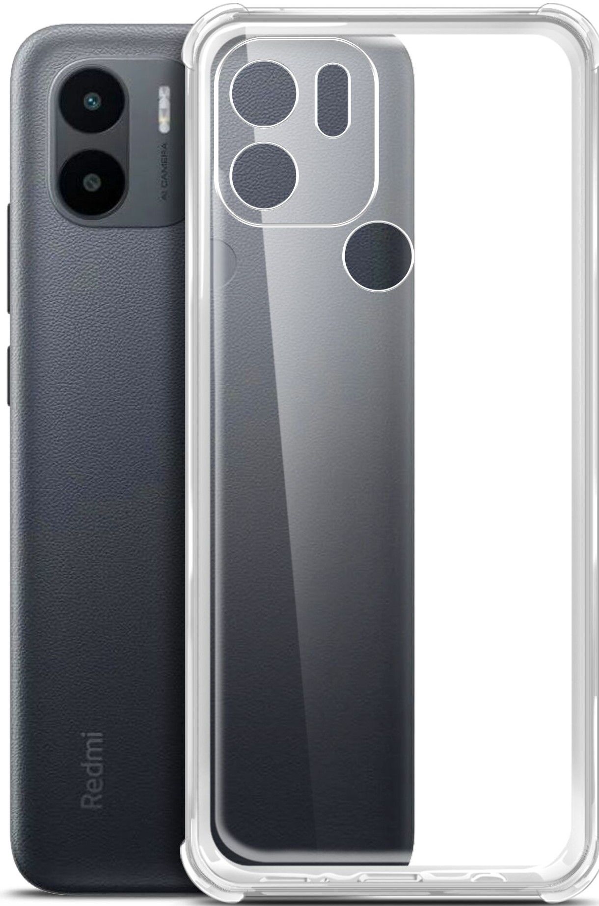 Чехол Bumper Case для Xiaomi POCO C51 прозрачный, Borasco - купить в 05.RU  Махачкала, цены, отзывы