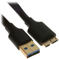 Кабель соединительный UGreen US130 USB 3.0 AM - micro USB B (m)