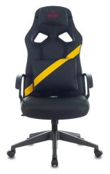 Кресло игровое Zombie DRIVER желтый