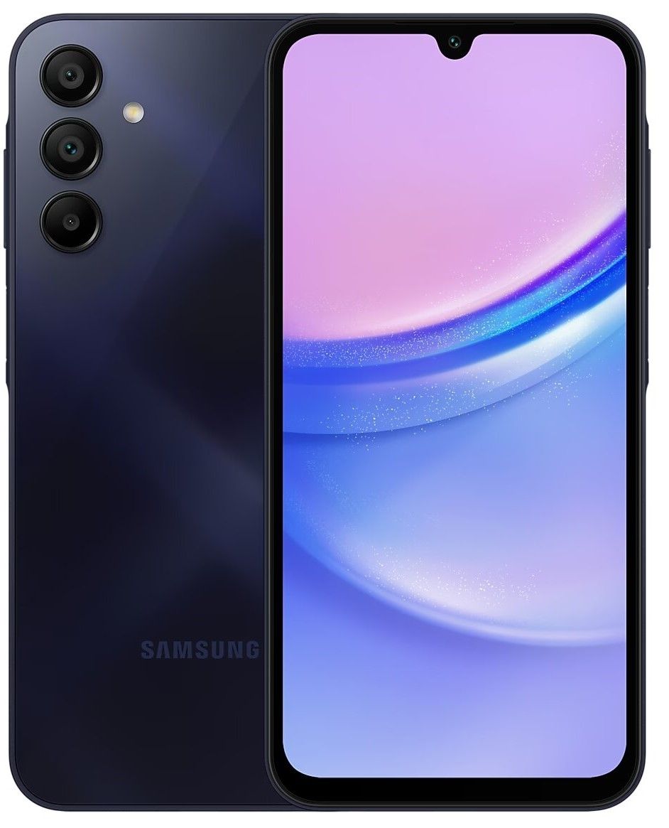 Смартфон Samsung Galaxy A15 4/128 Гб черный