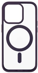 Чехол накладка Breaking M05 Color Mag•Safe для Apple iPhone 14 Pro фиолетовый