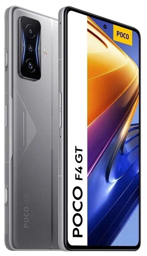 Смартфон POCO F4 GT 256 Гб серебристый