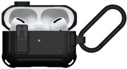 Чехол Aulumu для AirPods Pro 1/2 черный