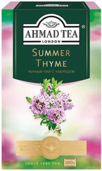 Чай черный Летний Чабрец 100гр Ahmad Tea