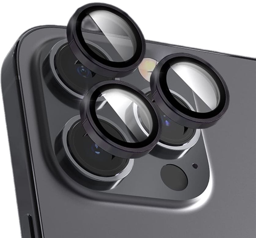 X-ONE Sapphire Camera Armor - Black для iPhone 15 Pro/15 Pro Max (1763) стекло для камеры