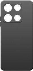 Чехол накладка Borasco Silicone Case для Infinix Note 30 Pro черный