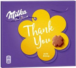 Конфеты шоколадные 110гр "Thank You" Milka