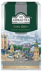 Чай черный с ароматом бергамота Earl Grey 100гр Ahmad Tea